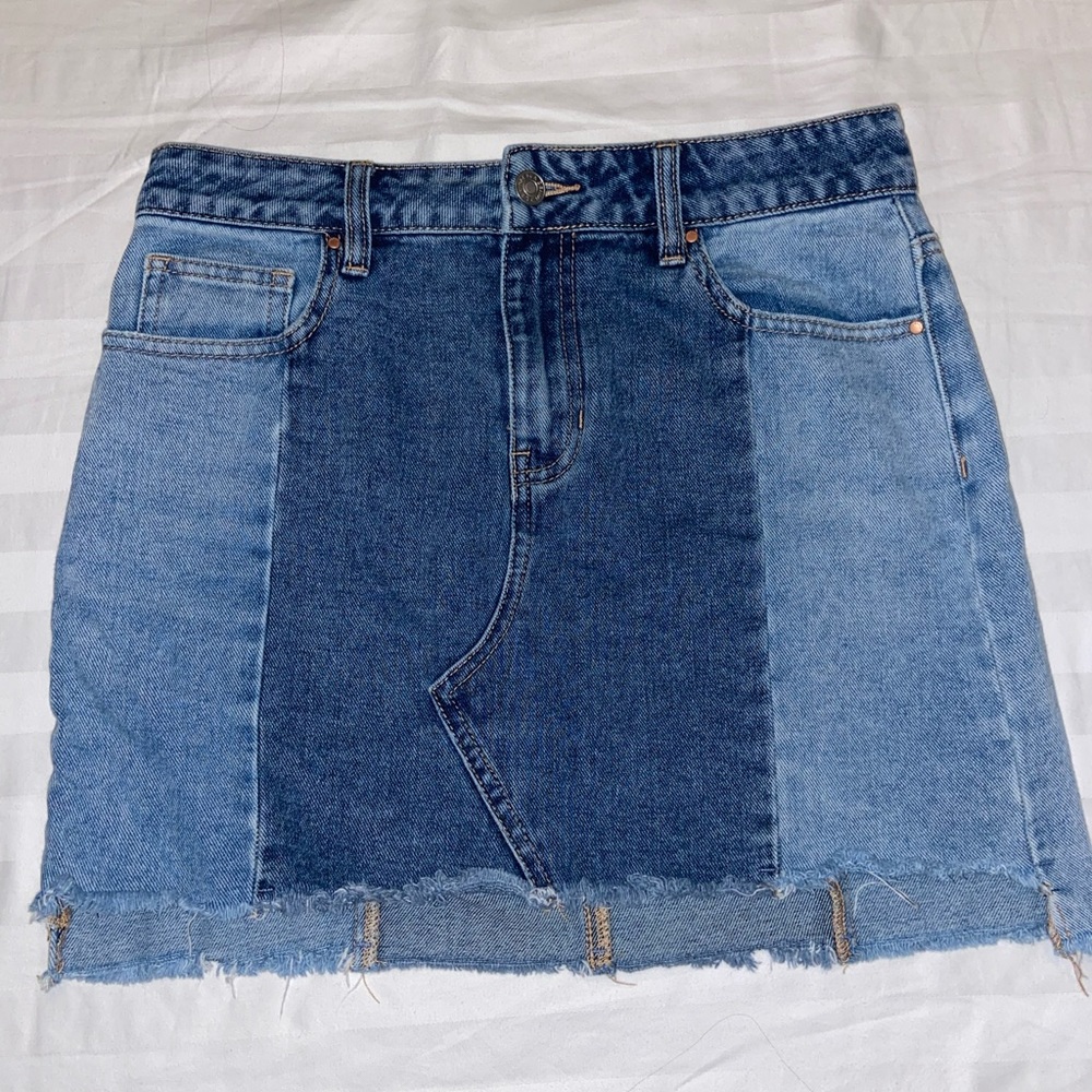 PacSun Jean Mini Skirt